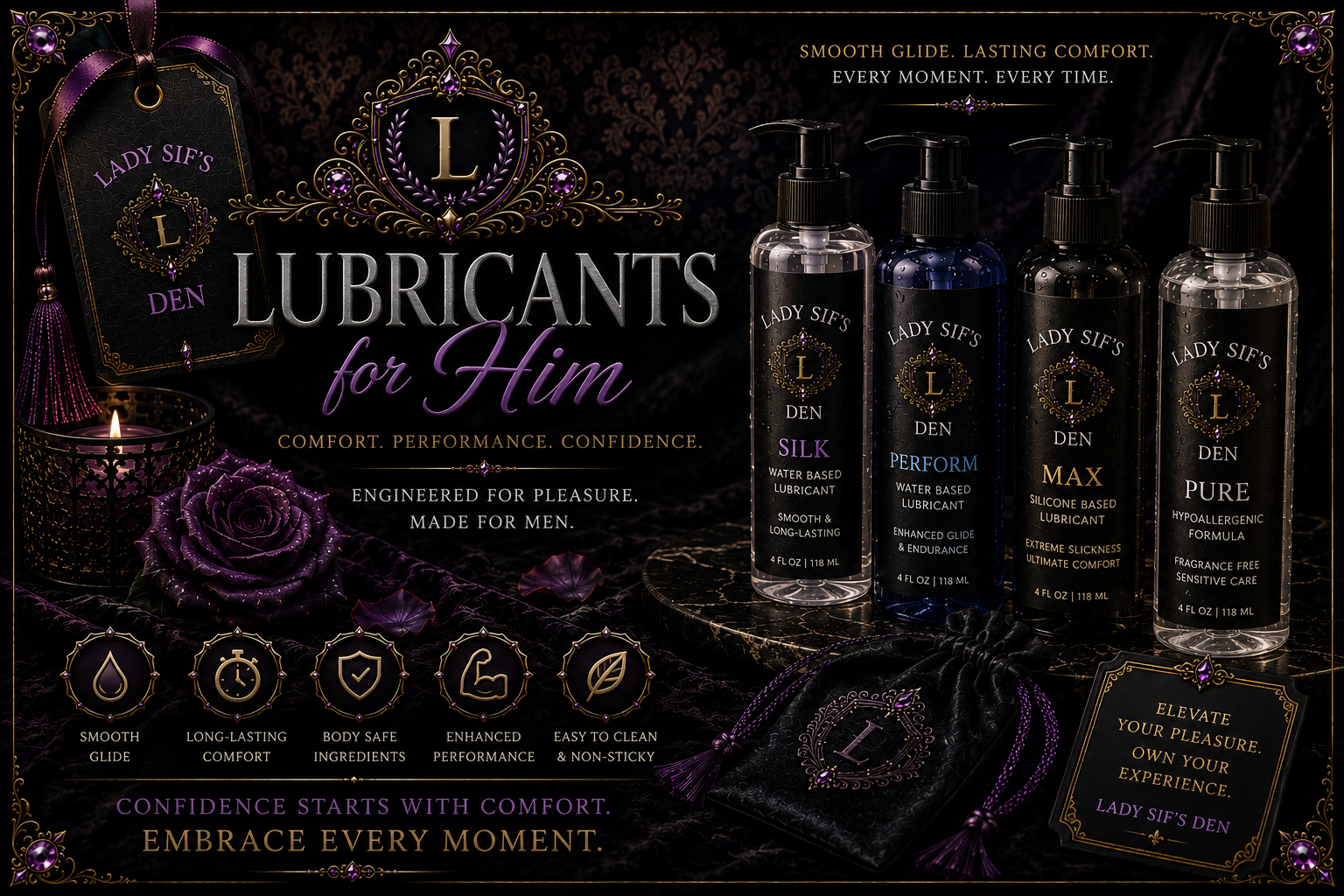 Lubricants for Him