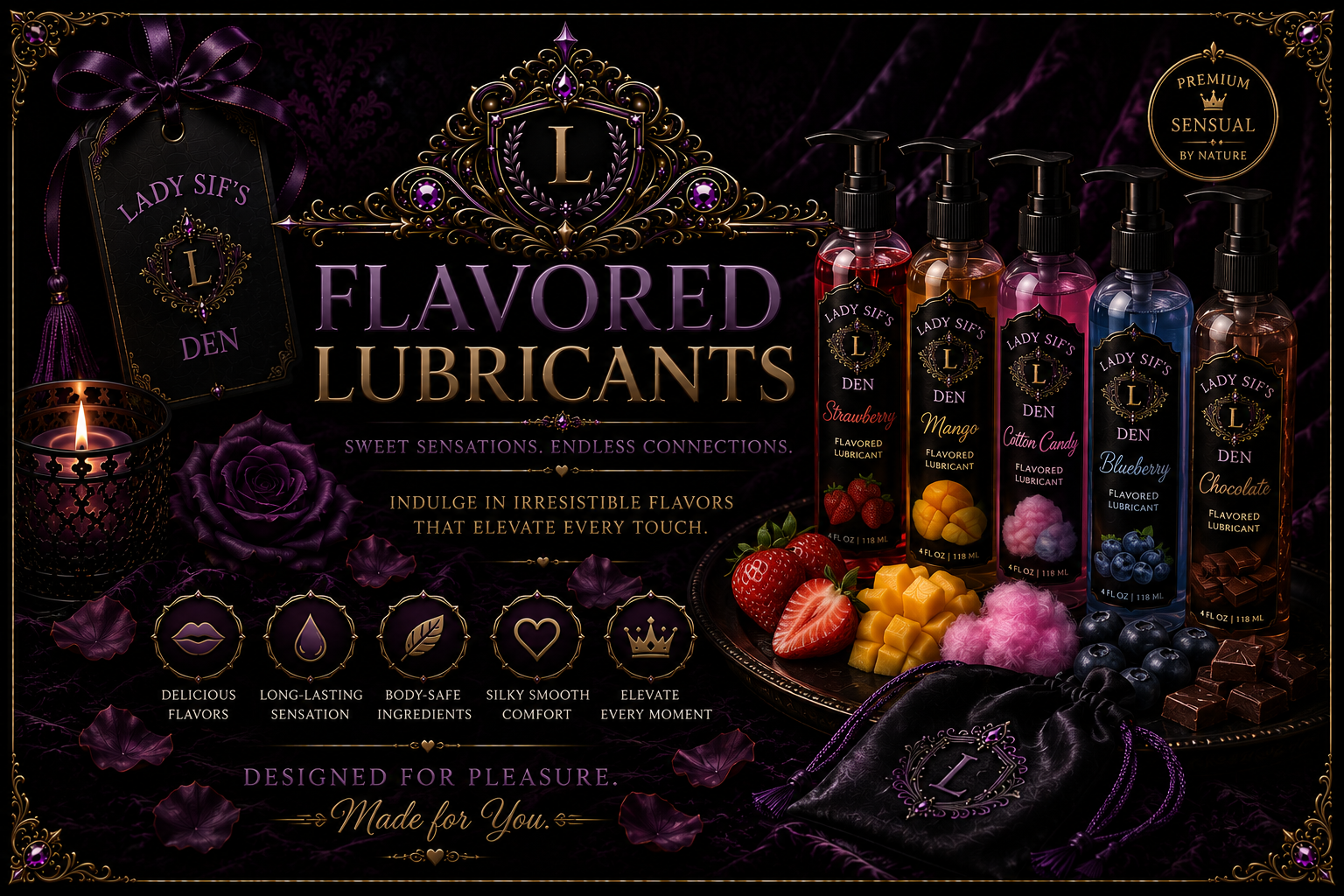 Flavored Lubricants