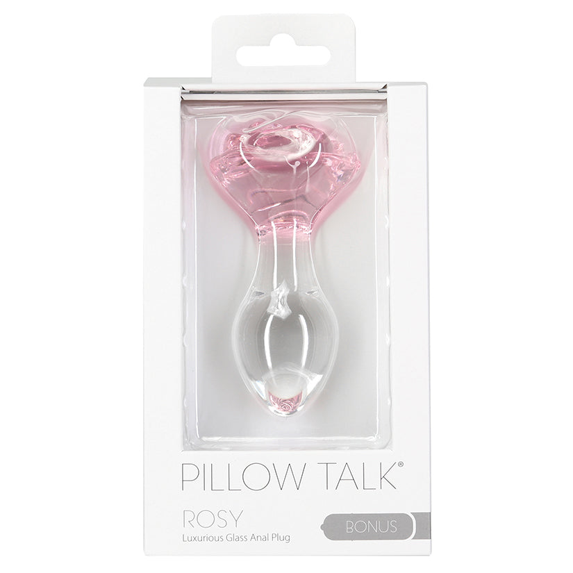 Pillow Talk Rosy Glass Anal Plug - Glass Toys - Lady Sif’s Den