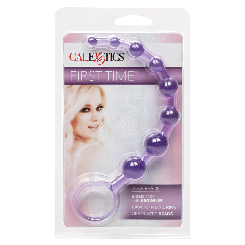 First Time Love Beads - Purple