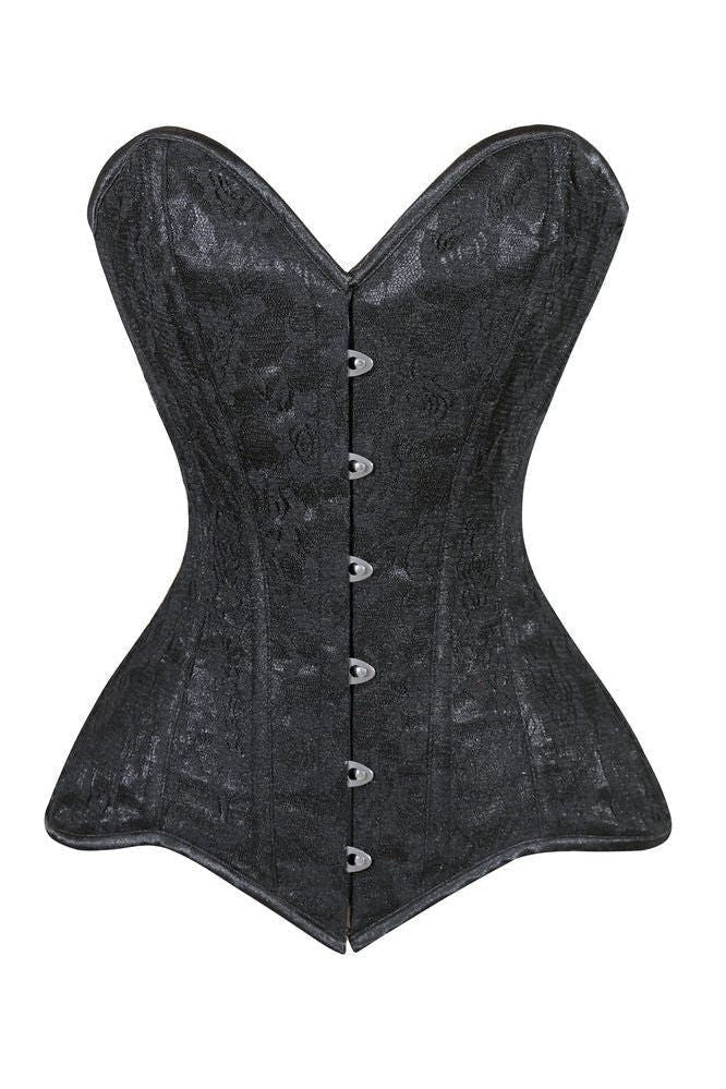 Black_Lace_Overbust_Corset_Sweetheart_Neckline