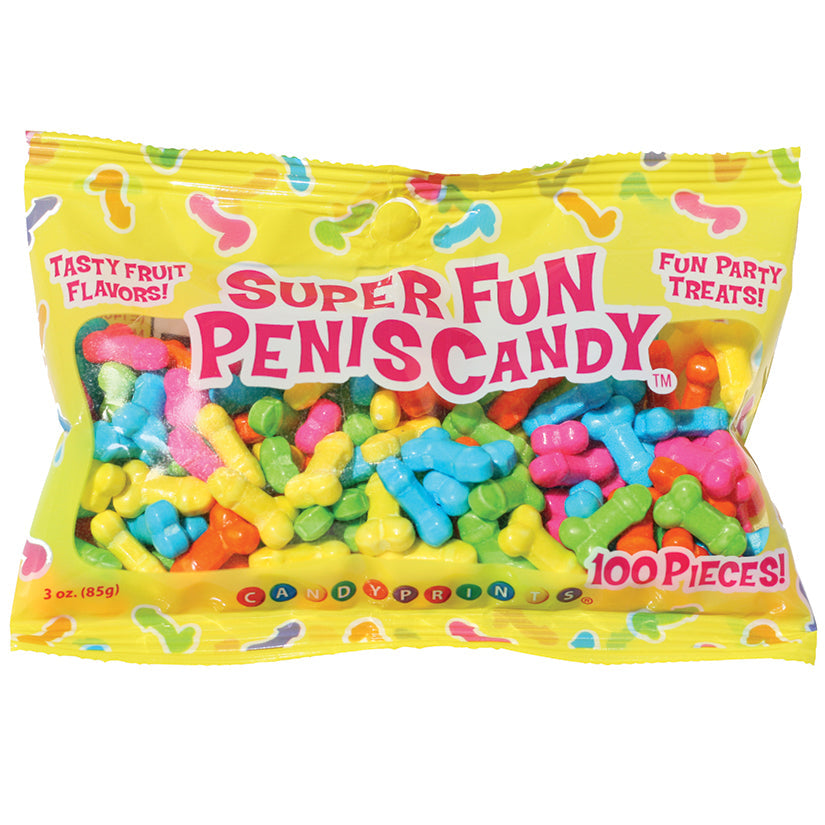 Super Fun Penis 3oz Candy Bag - Body Toppings & Edibles - Lady Sif’s Den