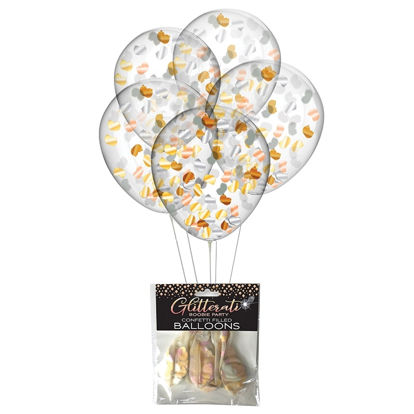 Glitterati Boobie Confetti Balloons – product image 2