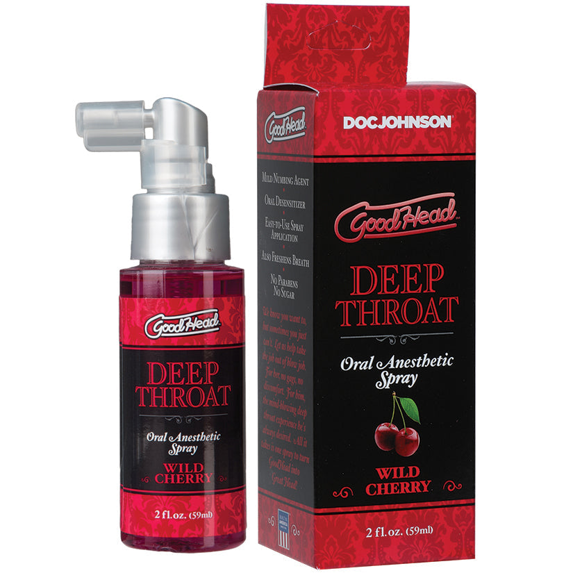 GoodHead Deep Throat Spray - Wild Cherry