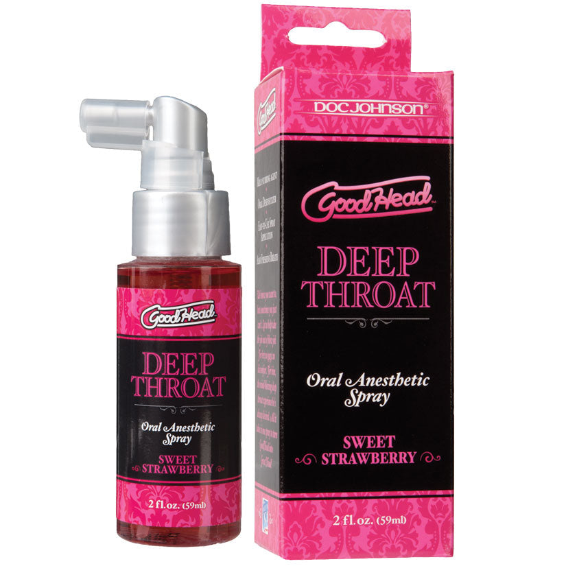 GoodHead Deep Throat Spray - Sweet Strawberry