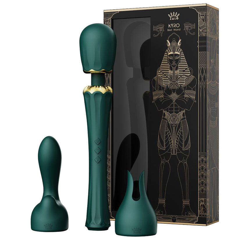Zalo Kyro - Turquoise Green - Wand Vibrator - Lady Sif’s Den