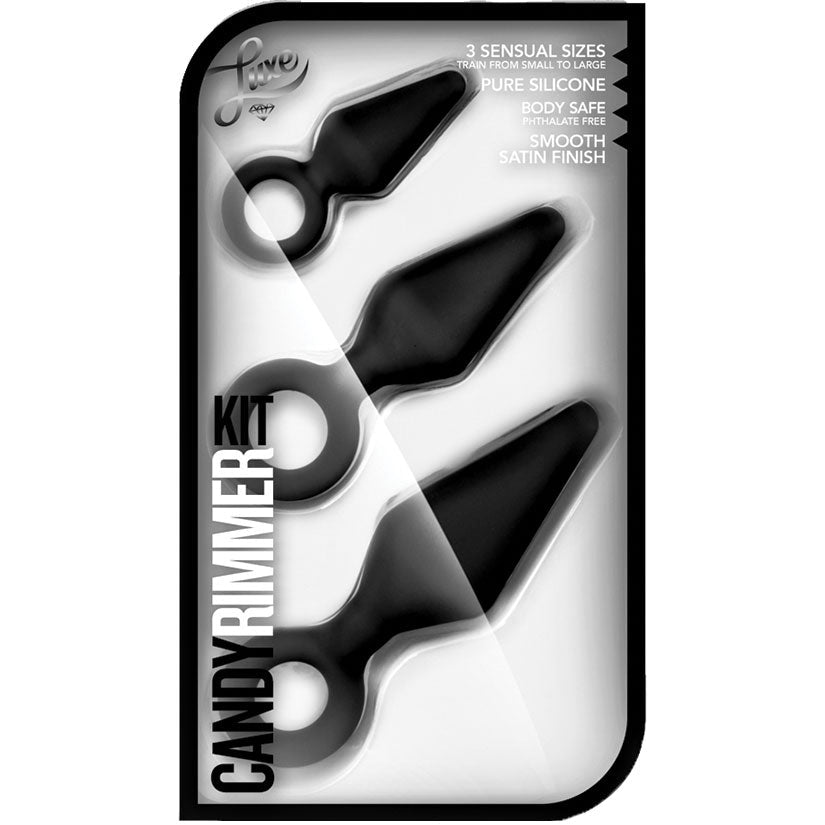 Luxe Candy Rimmer Kit - Anal Toys - California Exotic Novelties - Black - BN310185