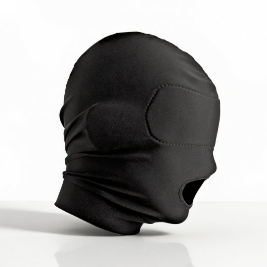 Disguise Open Mouth Hood with Padded Blindfold - Blindfolds - Sex Toy Distributing