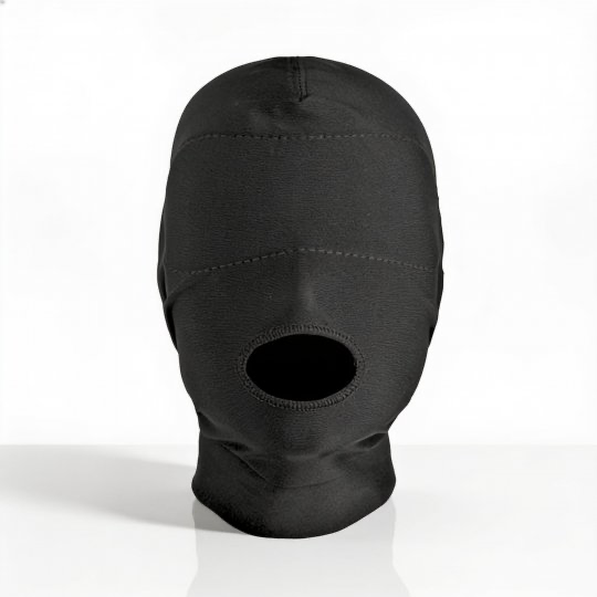 Disguise Open Mouth Hood with Padded Blindfold - Blindfolds - Sex Toy Distributing