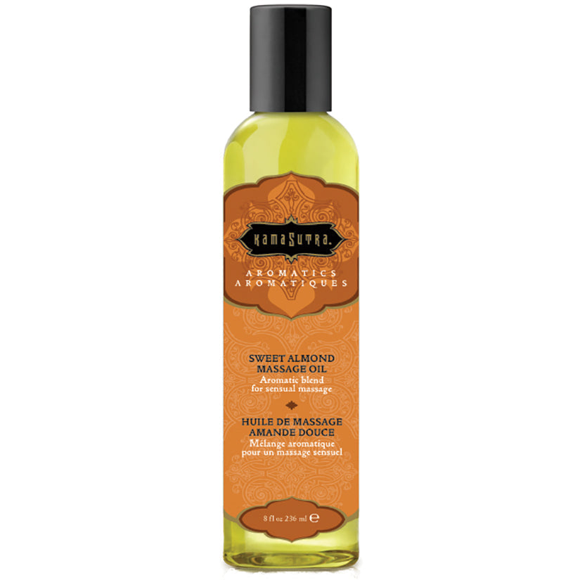 Kama Sutra Aromatic Massage Oil - Sweet Almond 8oz - Massage - Kama Sutra