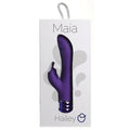 Maia Hailey Crystal Gems Dual Rabbit - Neon Purple 6 - Rabbit Vibrator - Lifestyle