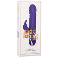 Jack Rabbit Signature Silicone Thrusting Rabbit - Purple 9 - Rabbit Vibrator - Lifestyle