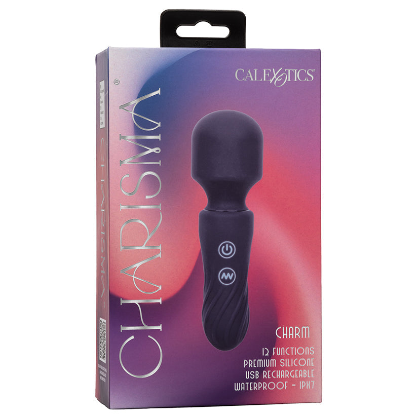 Charisma Charm rechargeable massager with elegant design and body-safe silicone construction.