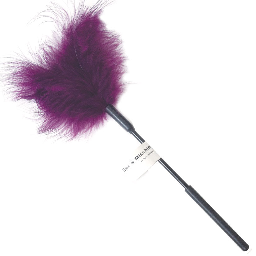 S&M Feather Tickler - Purple - Fetish - Sportsheets