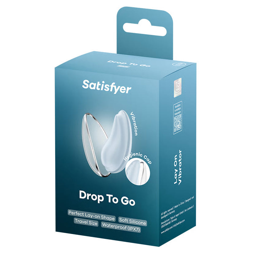 Satisfyer Drop To Go - Toys Vibrator - Lady Sif’s Den - Blue - SA4082035