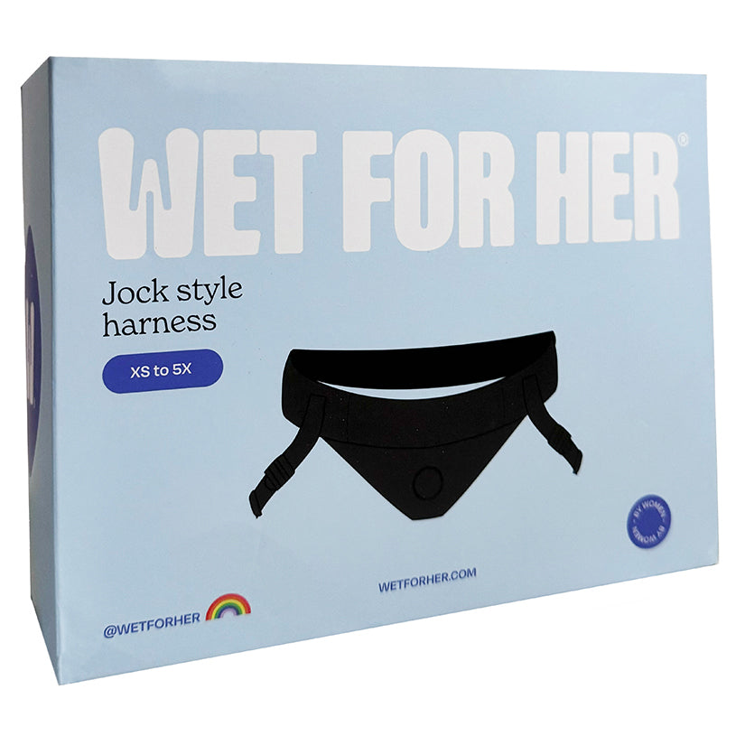 WFH Jock Harness – Black Size XS – 2X – product image