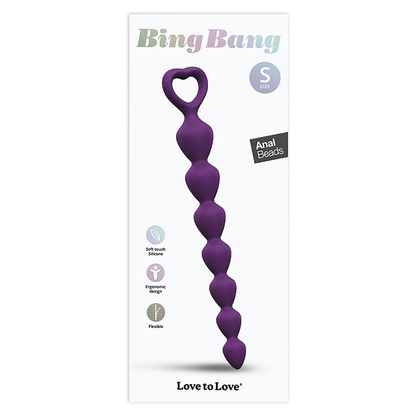 Love To Love Bing Bang Purple Rain anal beads