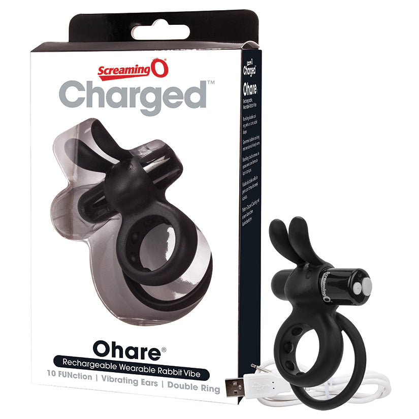 Screaming O Charged Ohare wearable rabbit