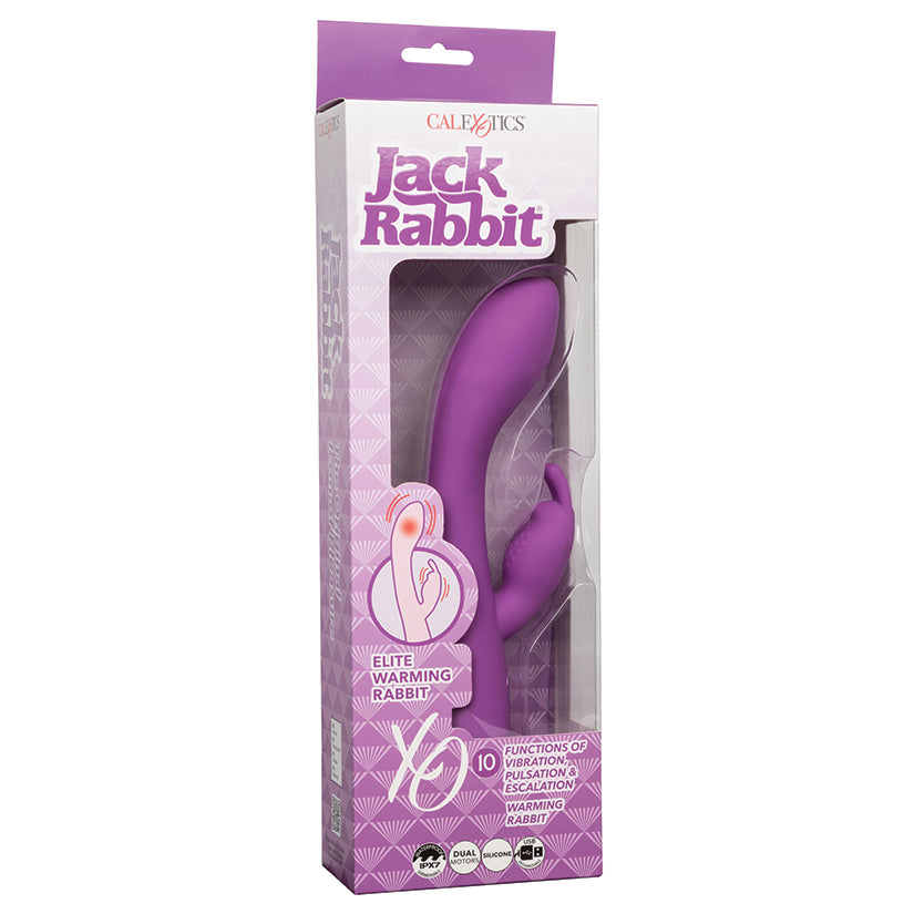 Purple 'Jack Rabbit' product packaging with visible branding on a white background