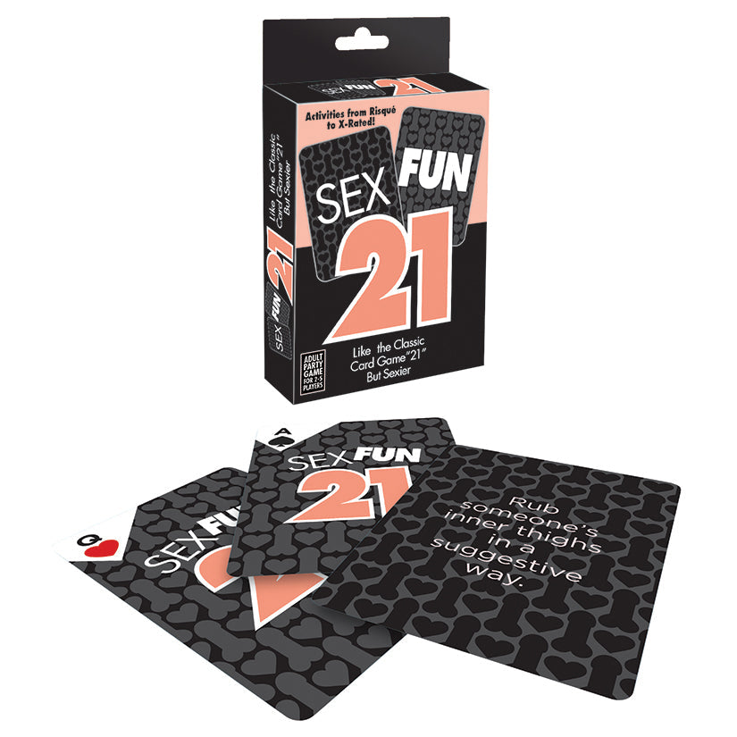 Sex Fun 21 card game