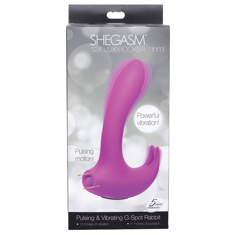 Shegasm Lux Rocker rabbit vibrator