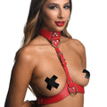 Strict red chest harness small medium